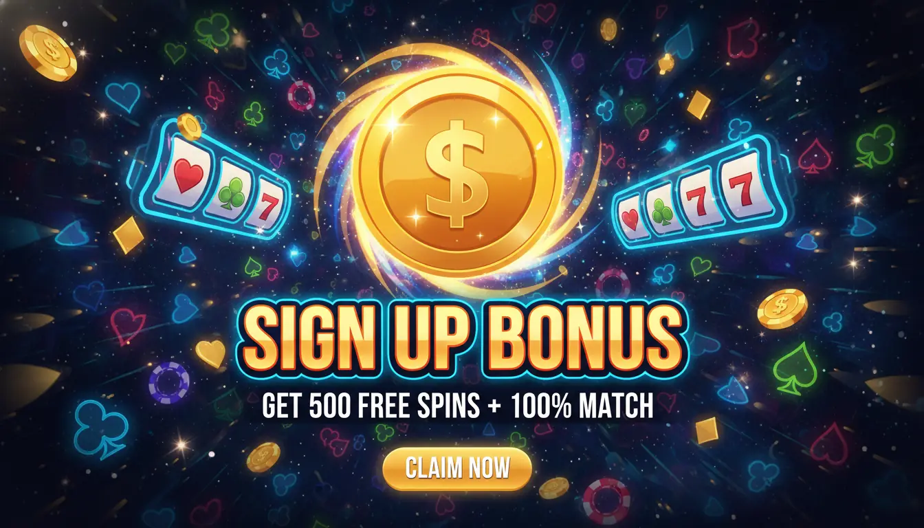 Lady Luck casino sign up bonus